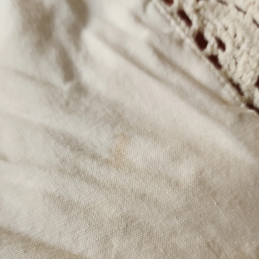Crochet Lace Pillow Shams Cream